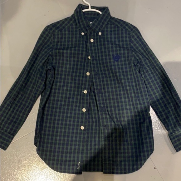 Chaps Easy Care Boys Button Down Shirt Sz S - Picture 4 of 4